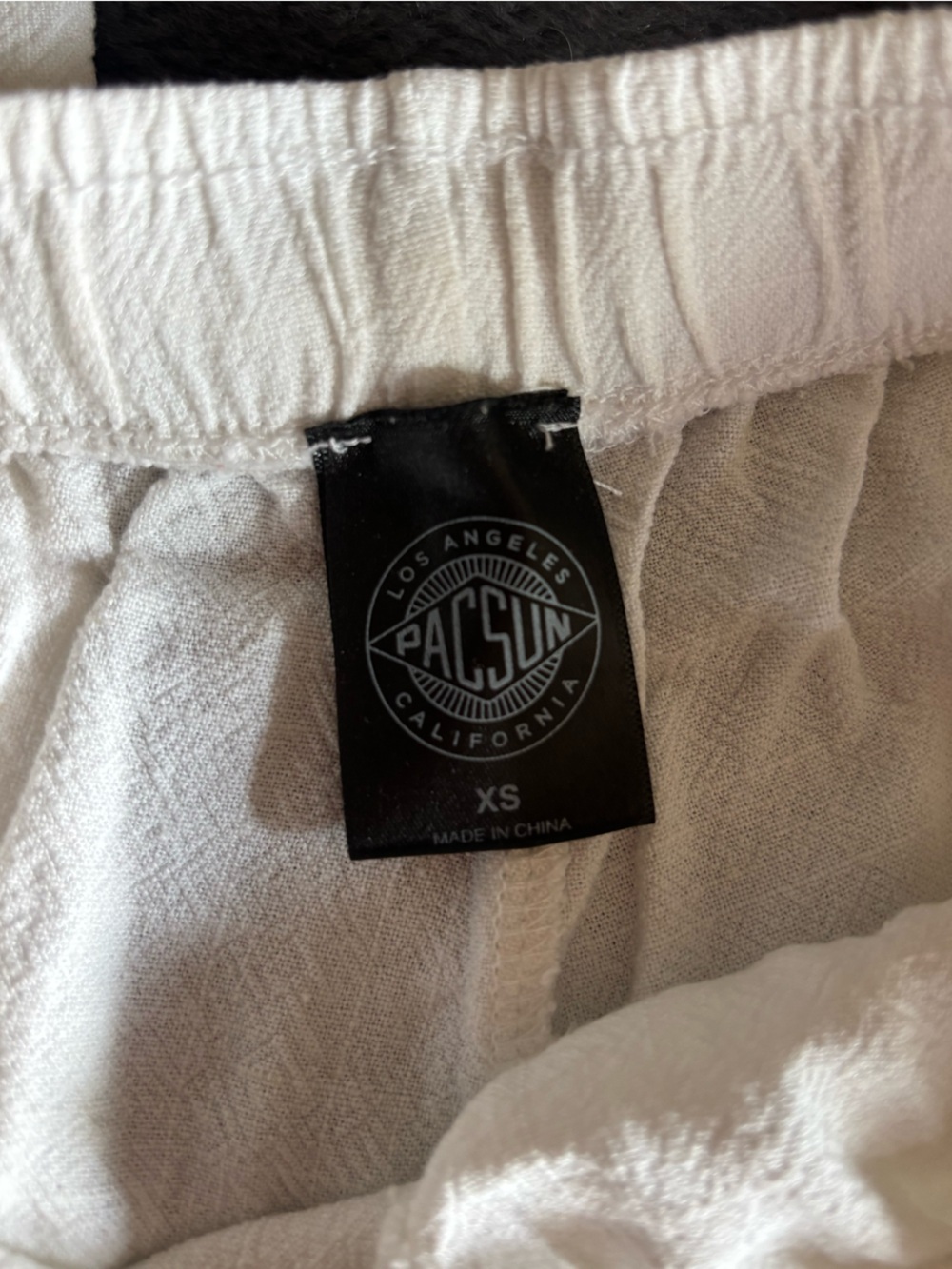 PacSun Women’s White Linen Pants - Picture 4 of 4